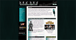 Desktop Screenshot of acousticopenmic.com